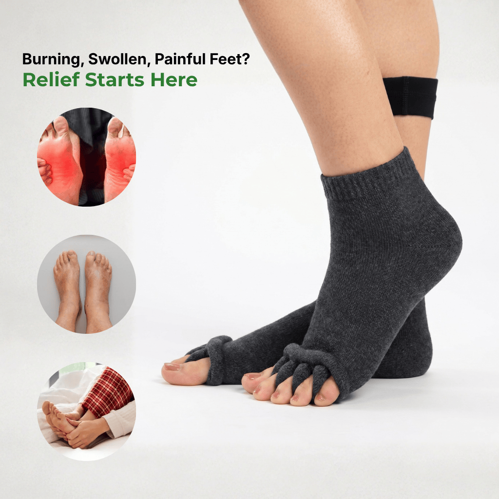WalkEase™ 30-Minute Foot Alignment Socks