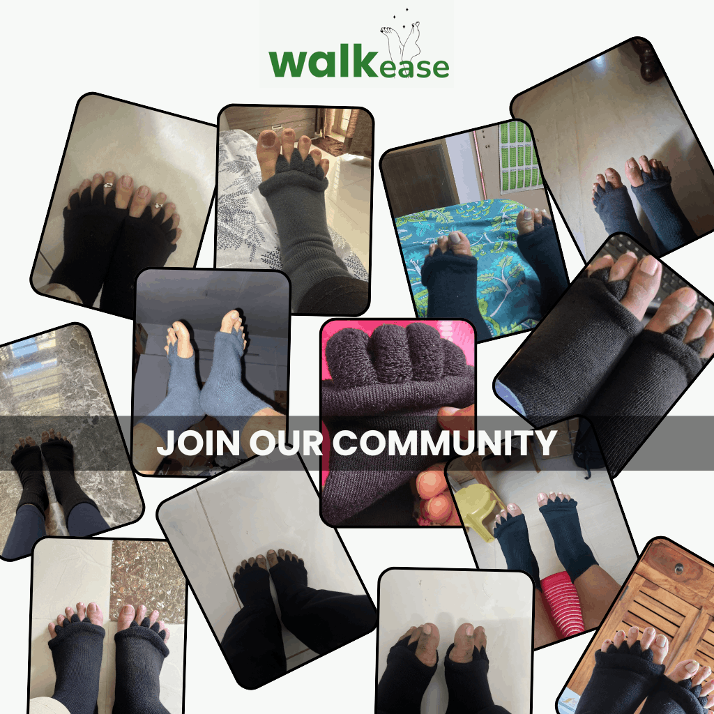 WalkEase™ 30-Minute Foot Alignment Socks