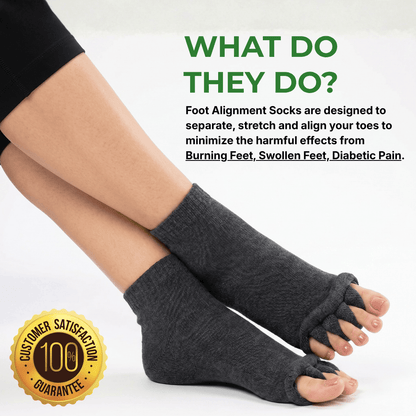 WalkEase™ 30-Minute Foot Alignment Socks